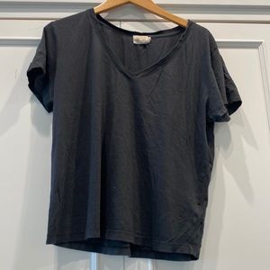 black NATION vneck top